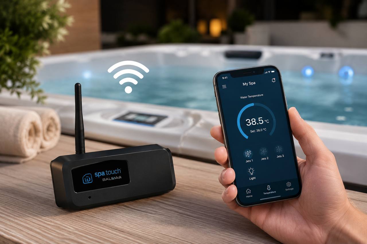 Wi-Fi module for spa control