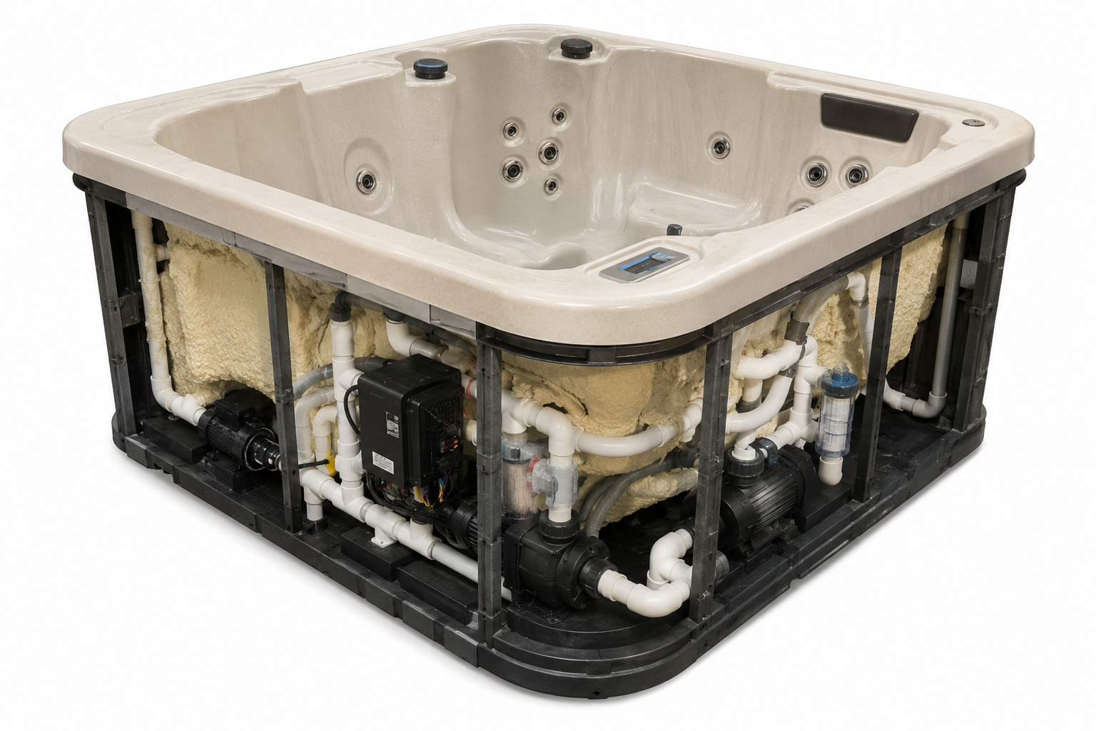Budget whirlpool system