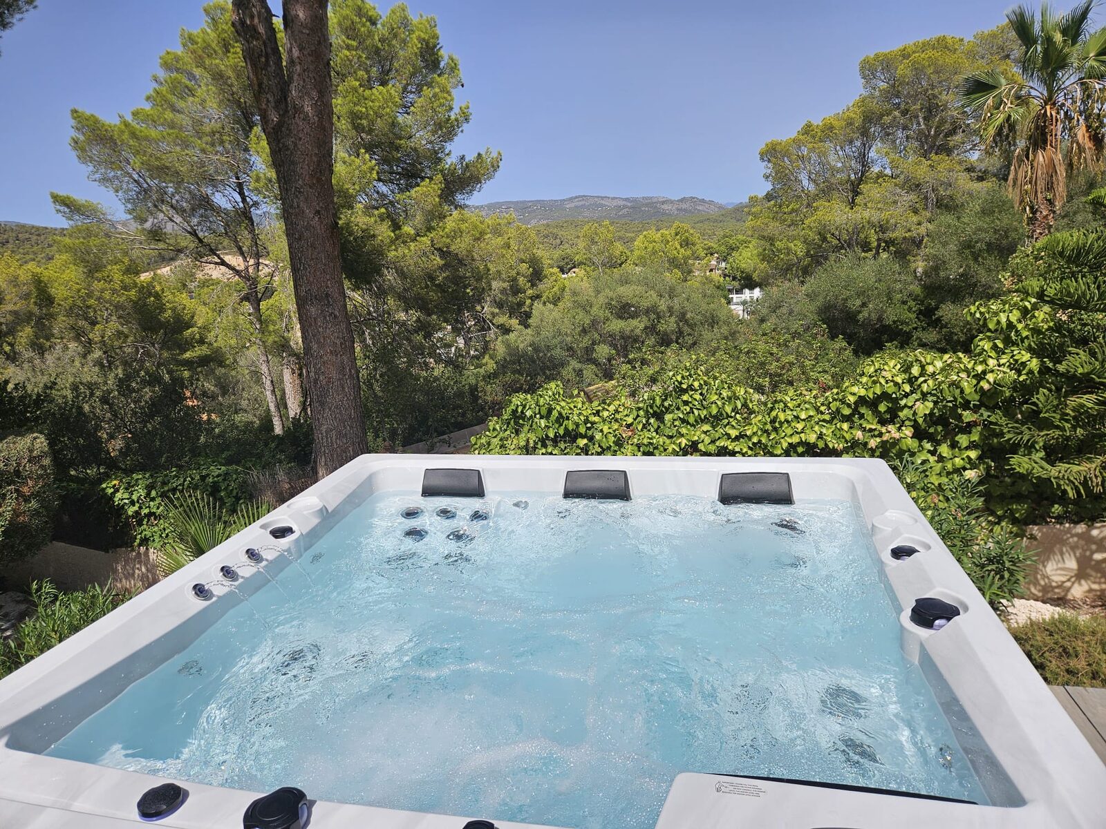 New spa installed and ready at Costa de la Calma