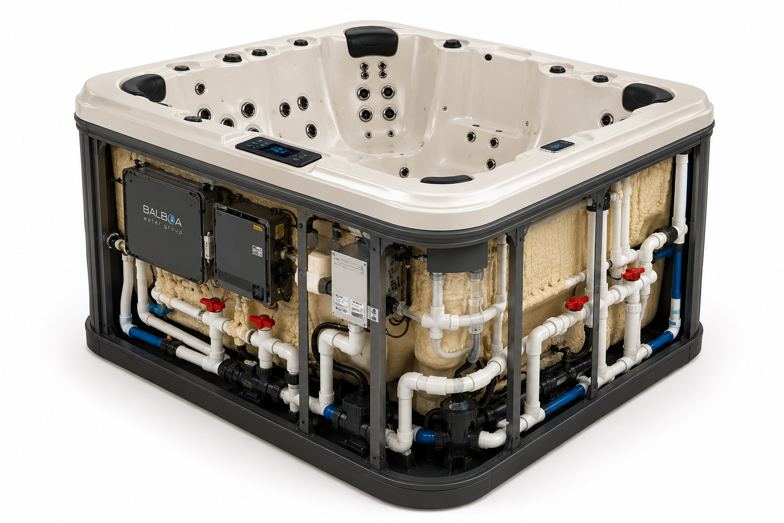 Premium whirlpool system
