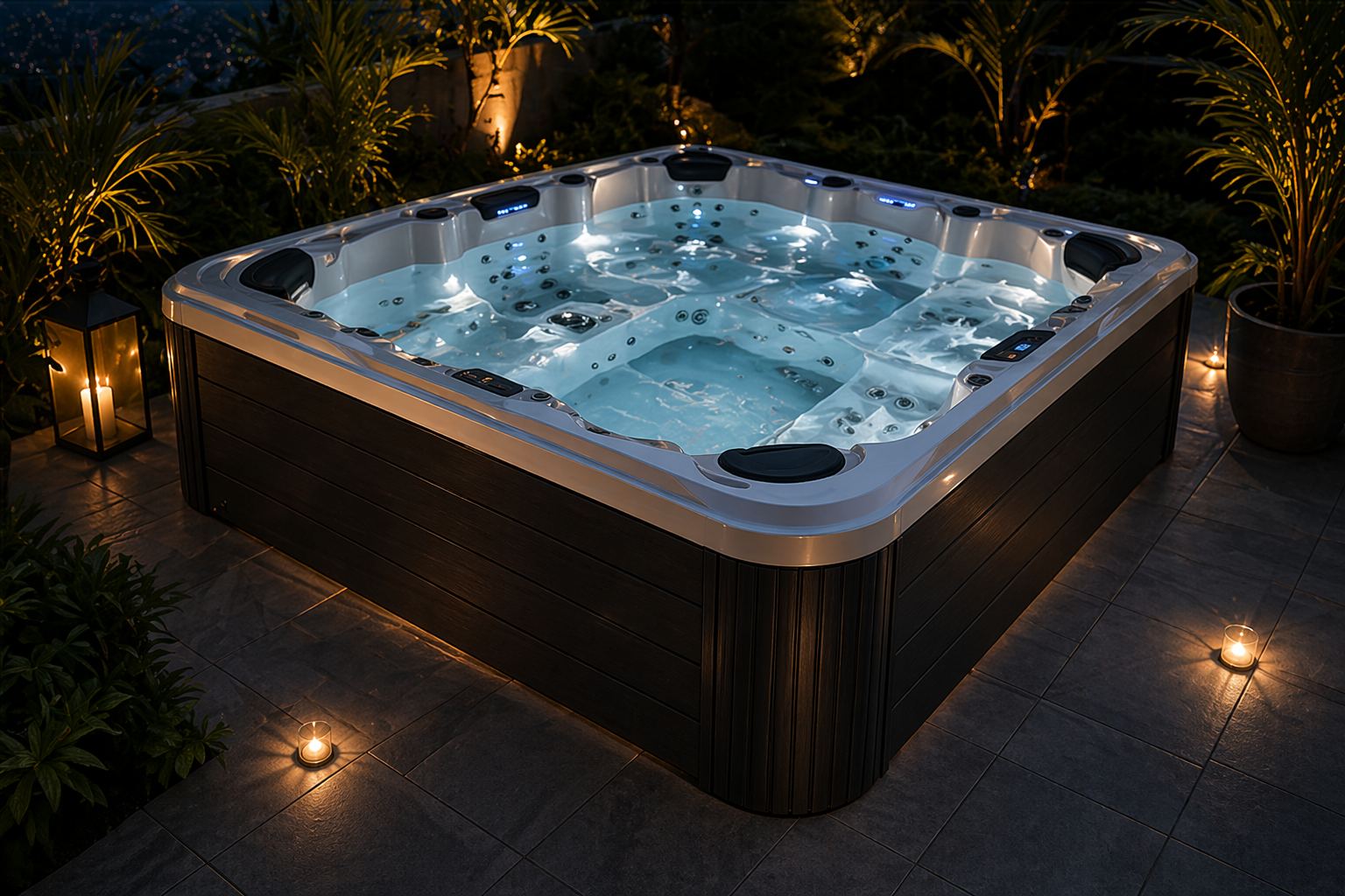 LS 401 Elite flagship hot tub