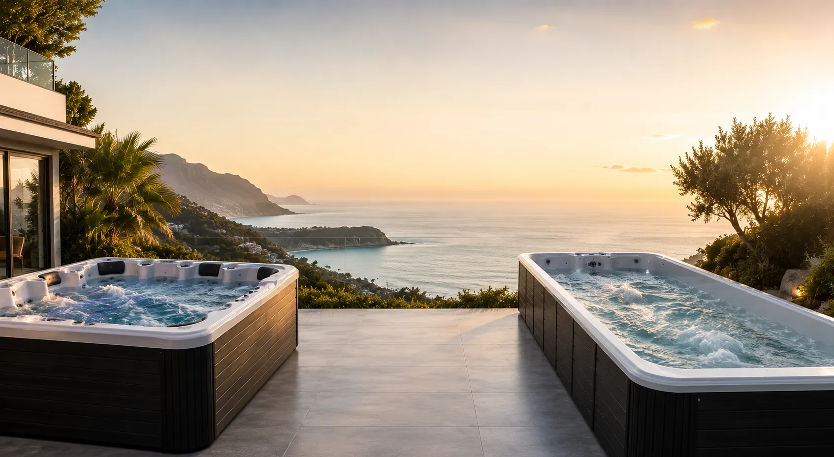 Whirlpool vs swim spa